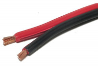 SPEAKER CABLE 2x 1,0mm2 RED/BLACK (OFC)