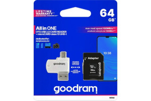 Memory Card microSDHC Kit 64GB