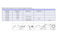 MOUNTING BRACKET R101 D0/12mm 2kpl