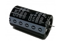 ELECTROLYTIC CAPACITOR 85°C 6800µF 80V 30x50mm Snap