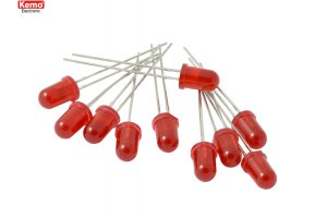 LED Ø 5mm red, approx. 10 pieces