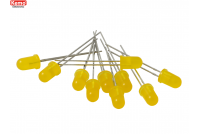 LED Ø5mm yellow, approx. 10 pieces