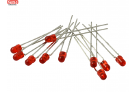 LED Ø 3mm red, approx. 10 pieces