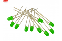 LED Ø3mm green, approx. 10 pieces