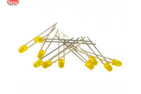 LED Ø 3mm yellow, approx. 10 pieces