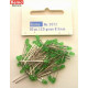 LED Ø 3mm green, approx. 50 pieces