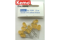 Line up LED Ø5mm yellow approx. 10 pieces
