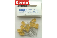 Line up LED Ø 5mm yellow approx. 10 pieces