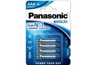 4 KPL PARISTO 1,5V AAA-KOKO Panasonic Evolta