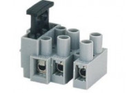 SCREW TERMINAL BLOCK 3-WAY 0,5-2,5mm2 WITH FUSE HOLDER