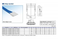 Swing lock 2pin female housing