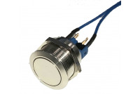 AV Switch SPDT On-(OFF) 22mm with blue wires