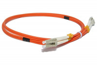 MULTIMODE OM1 LC-LC DUPLEX PATCHCORD 1m