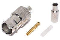 BNC CONNECTOR FEMALE CRIMP RG174