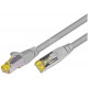 CAT6A PATCH CABLE SHIELDED S/FTP 1m grey