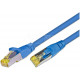 CAT6A PATCH CABLE SHIELDED S/FTP 10m blue