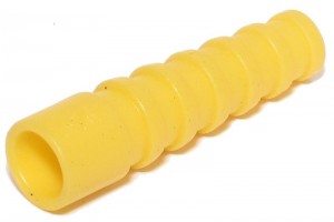 BNC RUBBER BOOT RG59 yellow