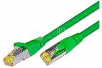 CAT6A PATCH CABLE SHIELDED S/FTP 2m green