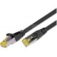 CAT6A PATCH CABLE SHIELDED S/FTP 2m black