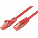 CAT6 PATCH CABLE U/UTP 0,5m red