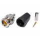 BNC CONNECTOR MALE CRIMP 75/Ø4mm CABLE