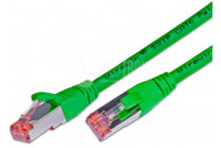 CAT6 PATCH CABLE SHIELDED S/FTP 0,5m green