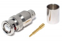 BNC CONNECTOR MALE CRIMP RG213