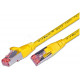 CAT6 PATCH CABLE SHIELDED S/FTP 3m yellow