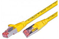 CAT6 PATCH CABLE SHIELDED S/FTP 3m yellow