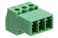 PLUGABLE TERMINAL BLOCK 3X 1,5MM2 R3,81