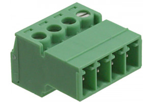 PLUGABLE TERMINAL BLOCK 4X 1,5MM2 R3,81