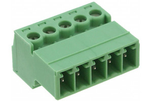 PLUGABLE TERMINAL BLOCK 5X 1,5MM2 R3,81