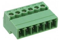 PLUGABLE TERMINAL BLOCK 6X 1,5MM2 R3,81