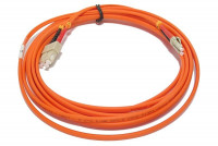 MULTIMODE SC-LC DUPLEX PATCHCORD TWIN 15m