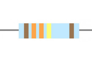 METAL FILM RESISTOR 0,6W: 1,33Mohm