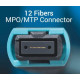 MM OM4 MPO(f)-MPO(f) Type A, 5m