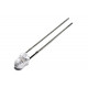 LED 3mm WHITE 30deg 12V With resistor