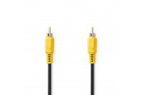 RCA MALE/MALE CABLE 75ohm 2m