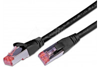 CAT6 PATCH CABLE SHIELDED S/FTP 5m black