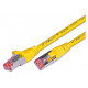 CAT6 PATCH CABLE SHIELDED S/FTP 2m yellow