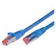 CAT6 PATCH CABLE SHIELDED S/FTP 15m blue