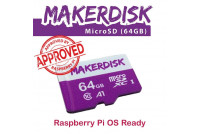 MakerDisk 64GB microSD MEMORY CARD