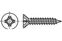 RISTIKANTAPELTIRUUVI 2,2x12mm