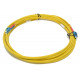 SINGLEMODE LC-LC DUPLEX PATCHCORD TWIN 3m