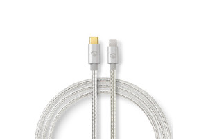 USB-C LIGHTNING-KAAPELI HOPEA 1m