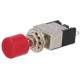 LOCKABLE PUSH-BUTTON SWITCH SPDT 3A 250V