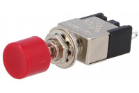 LOCKABLE PUSH-BUTTON SWITCH SPDT 3A 250V