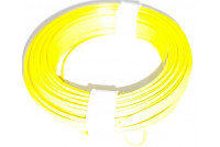 EQUIPMENT WIRE Ø0,5mm YELLOW 10m