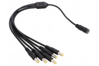 DC DIVIDER CABLE 1-TO-5 2,1mm