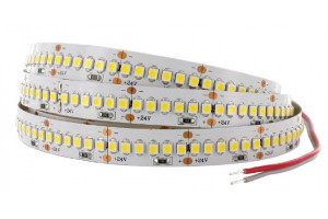 2,5m LED nauha, Lämminvalk. 24V, 1,88A, 18W/m